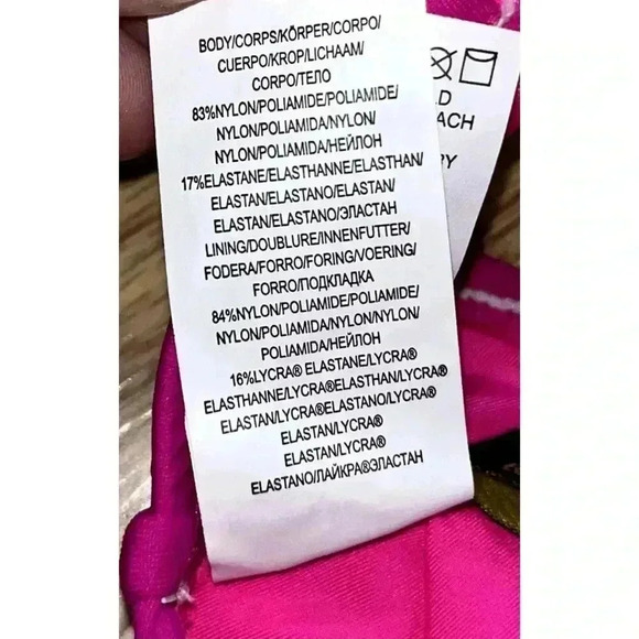 Polo Ralph Lauren Bikini Top Size XS Fuchsia Pink Adjustable - Picture 4 of 7